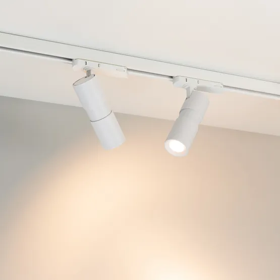 Фото #2 товара Светильник LGD-ARTEMIS-TRACK-4TR-R55-12W Warm2700 (WH, 8-80 deg, 230V, TRIAC) (Arlight, IP20 Металл, 5 лет)