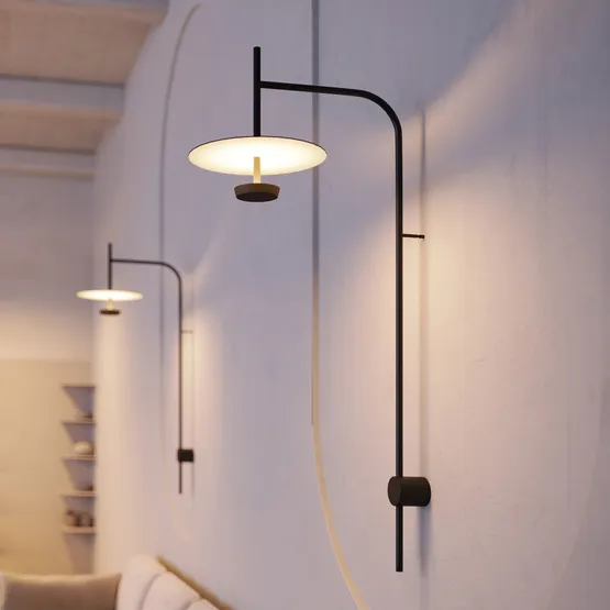 Фото #3 товара Светильник SP-CAMPANA-WALL-L1200-9W Warm3000 (BK, 130 deg, 230V) (Arlight, IP20 Металл, 5 лет)