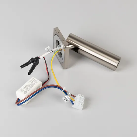 Фото #3 товара Светильник SP-READER-NB-S60x60-3W Warm3000 (NI, 20 deg, 230V) (Arlight, IP20 Металл, 3 года)