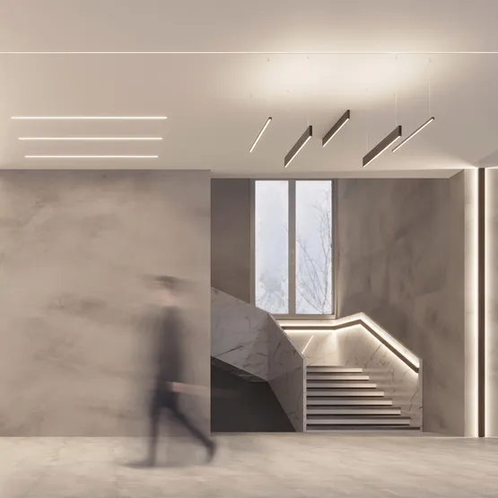 Фото #5 товара Профиль SL-LINIA20-FANTOM-2500 BLACK (Arlight, Алюминий)