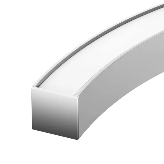 Фото #3 товара Профиль LINE-3535-BENT-SIDE-2000 ANOD (Arlight, Алюминий)