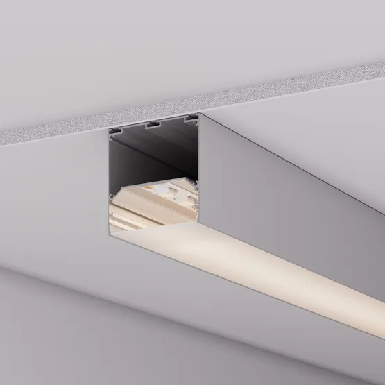 Фото #4 товара Профиль LINE-M-7575-3000 ANOD (Arlight, Алюминий)