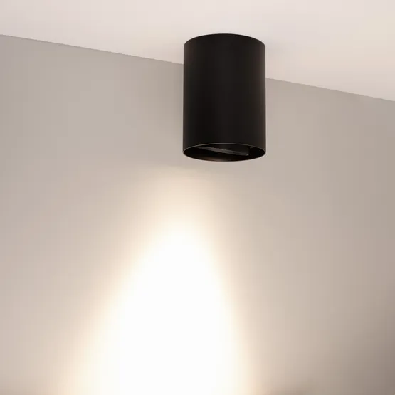 Фото #2 товара Светильник SP-FOCUS-R110-18W Day4000 (BK, 36 deg, 230V) (Arlight, IP54 Металл, 5 лет)