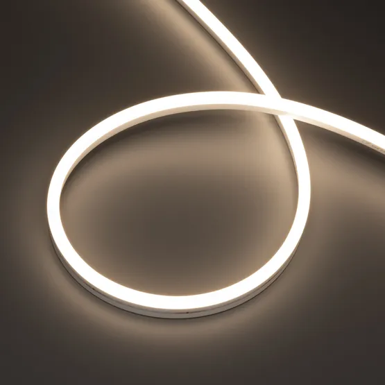 Фото #1 товара Светодиодная лента герметичная HALO-SIDE-A160-06x13mm 24V Day4000 (10 W/m, IP67, 5m, wire x1) (Arlight, Вывод прямой, 3 года)