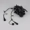 Минифото #4 товара Светодиодная гирлянда ARD-STRING-CLASSIC-1000-BLACK-100LED-PULSE White (230V, 7W) (Ardecoled, IP65)