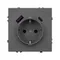 Минифото #2 товара Механизм розетки с USB зарядкой SCT-NOBE-MUAC-SFPL-GR (230V, 16A) (Arlight, Серый базальт)