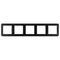 Минифото #2 товара Рамка пластиковая FRM-VERSA-PL-5-BK (Arlight, -)