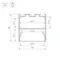 Минифото #4 товара Профиль LINE-M-5050-2500 BLACK (Arlight, Алюминий)