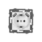 Минифото #3 товара Механизм розетки с USB зарядкой SCT-MUAA-PL-WH-V (250V, 16A) (Arlight, -)