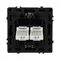 Минифото #2 товара Механизм сдвоенной телефонной розетки SCT-NOBE-MTL2-SFPL-BK (RJ-11, 4C) (Arlight, Черный оникс)