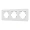 Минифото #1 товара Рамка стеклянная FRM-OMALI-GS-3-WH (Arlight, -)
