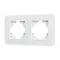Минифото #1 товара Рамка стеклянная FRM-OMALI-SFGS-2-WH (Arlight, -)