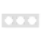 Минифото #2 товара Рамка пластиковая FRM-PERIO-PL-3-WH (Arlight, -)